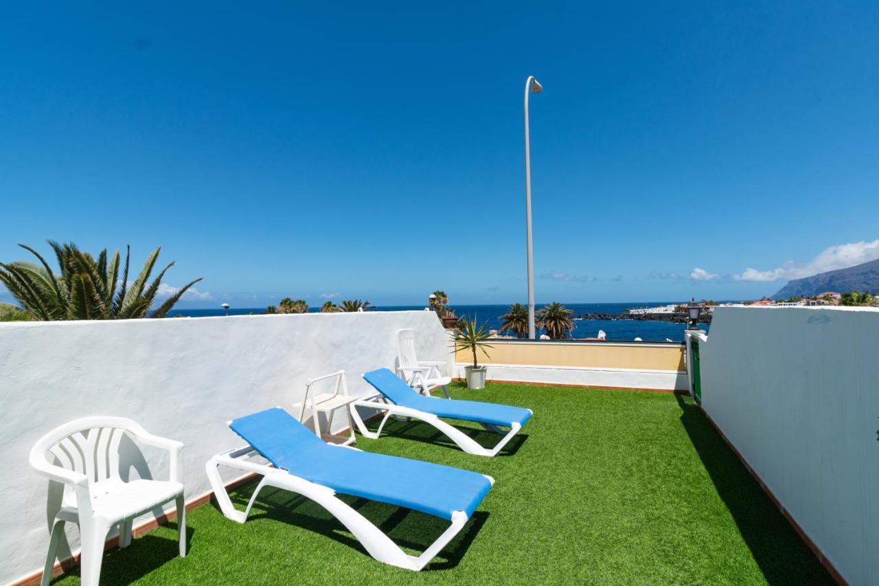 Ferienwohnung El Varadero Grande Terrasse Ensoleillee Face A La Mer Puerto de Santiago  Exterior foto